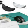 Sf4fc43bf6cb24bd09416dc5cc81ef526B.jpg Left/Right Hand Ergonomic Mouse Pad Wrist Pad Silicon Gel Non-slip Streamline Wrist Rest Support Mat for Office Gaming PC