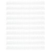 【New】10PCS 34 Hole Binding Spine Plastic Split Loose Leaf Rings Detachable Binding Loop 12mm Diameter Detachable Binding Loop