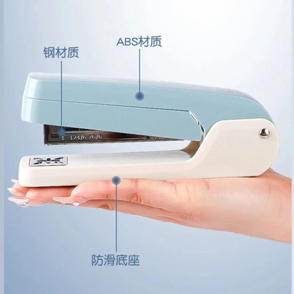 Sf5c1c7369b58464dada91efec0feab46m.jpg Large Capacity 360 Degree Rotating Stapler for Students Home Office Use with Strong Clutch Large Staple Remover for Business