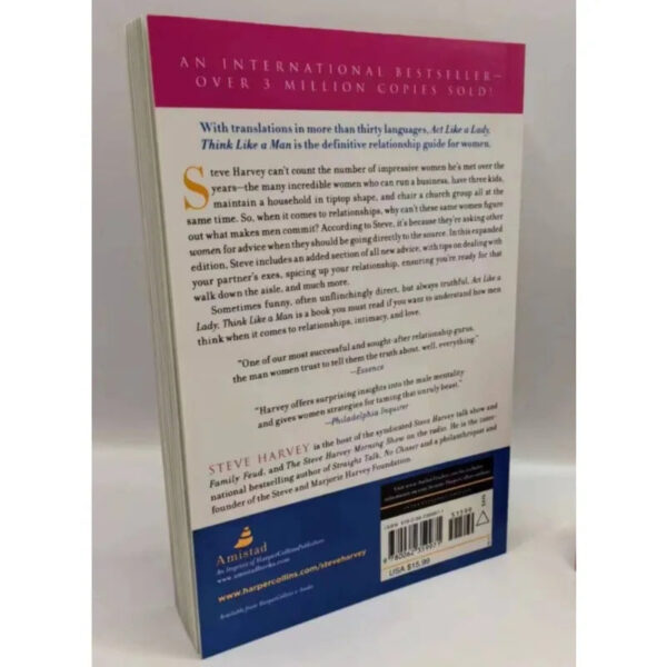 act Like A Lady Think Like A Man English Novel book