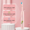 Sf66e51983d164225b4b9dee7587248d4u.jpg Rotating Electric Toothbrush Children Teeth Cleaning with Replacement Head Ultrasonic Waterproof Rechargeable Sonic Toothbrush