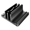 Sf6b11e719341407c9baed3b730c69035V.jpg 4 in 1 Office Laptop Stand Vertical Save Desktop Space Easy To Place Computer Accessories Scalable Width Office Desk Storage