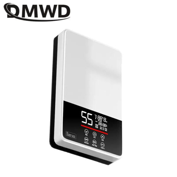 Sf7365f09a40643f4a9055fa23ce3ac69r.jpg DMWD Electric Thermostatic water heater 7000W Remote Control Instant heating waterproof tankless water heater for shower bath