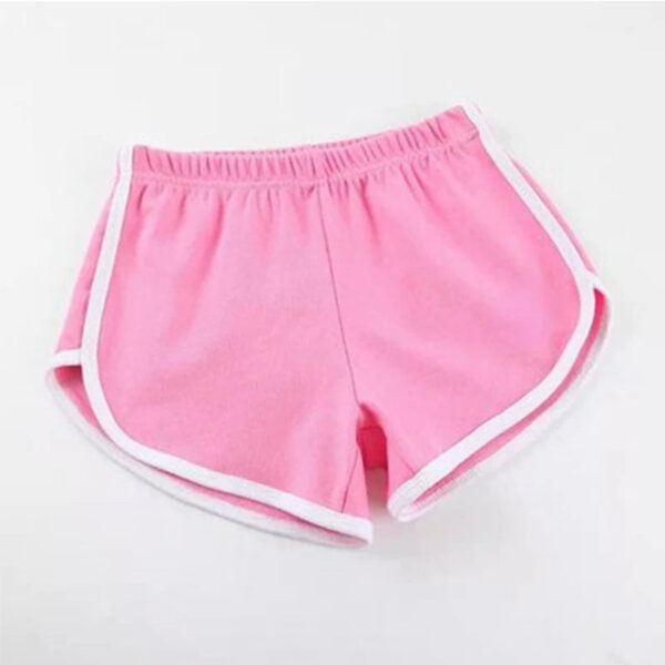 Sf77295b76abd4ec695107e8005b44b47R.jpg Summer Women's Shorts Fitness Breathable Solid Color Sports Fashion Casual Elastic Female Jogging Szorty Damskie