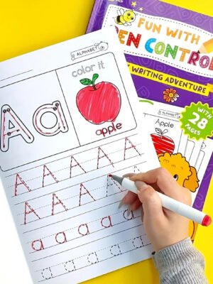 Sf7a57ddbd94e42e6bfee2446fa3f9266S.jpg Preschool Learning Activities Educational Workbook Alphabet Letter Tracing Color Books for Kids ABC Busy Book for Boys Girls