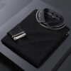 Sf7a5b6d77c2244d8a58322b5606f6d46Q.jpg 2023 Spring and Autumn Oversized Versatile Korean Edition Trend Solid Color Long Sleeve Polo Collar Fake Two Piece Knitted Shirt