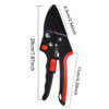 Sf8bbc5c1a2474eb0b540afe6033697a00.jpg Premium Garden Clippers Gardening Tasks 3 Times Easier, Rachet Hand Ideal For Those With Arthritis or Weak Hands, Cut Capacity S