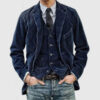 Sf9ac03eada6a45b09d0adcf3bcc6ab28v.jpg European and American Business Men's Casual Outerwear for Spring and Autumn, Fashion Button Slim Fit Corduroy Suit Coat S-XXXL