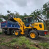 Cheap New design 4x4 mini loader wheel loader mini wheel loader Multifunctional compact Diesel Loader Customizablefor sale