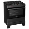 Sf9c98fce32284903b2dd4e85cba04552x.jpg Esmaltec 5-Ball Stove Black Esmaltec Glass Table Ideal Top Glass - Bivolt