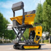 Sfa079b45ef4c4515bb1475163a5aea4bP.jpg Fast delivery Mini Dumpers EPA EURO 5 High Quality Cheap Mini Dumper Truck HUAYEE Factory Customize 500kg Small Crawler Dumper
