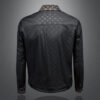 Men's Large Size Dark Flower Jacket Autumn Casual Lapel Slim Fit Handsome Trendy Men's Clothing