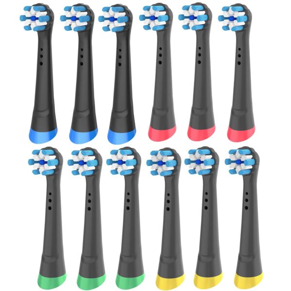 Sfab1853312da498ba1b4c552ec013e12P.jpg Toothbrush Head Compatible with OB iO Brush Heads Electric Toothbrush Replacement Heads for IO 3/4/5/6/7/8/9/10,4 Pack