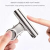6Pcs Metal Paper Clip Foldback Metal Binder Clips Multi-functional Clamp Binder Paper Clips Office School Stationery Supplies