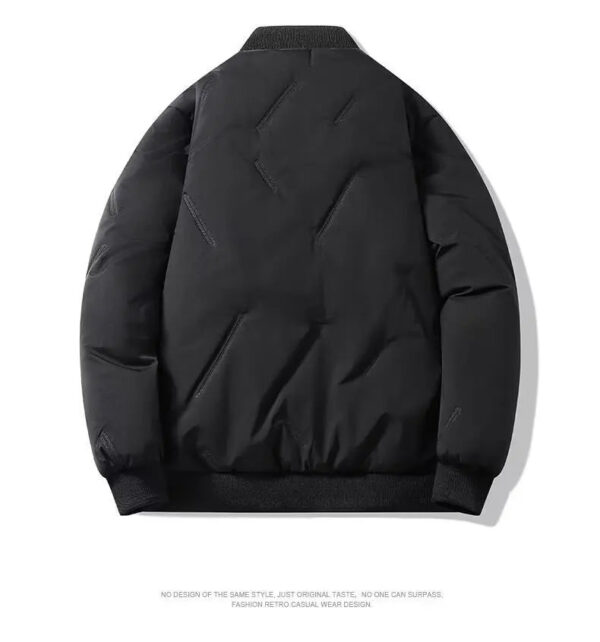 Sfb8379185f6d47a7938674171b08c617P.jpg New autumn and winter baseball collar, men's fashionable and versatile cotton jacket, outer warm cotton jacket, baseball jacket,