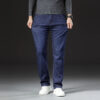 Sfd329f96d90b4286b57c515a5c6b3ed9r.jpg Winter Lamb Fluff Denim Straight Pants Men Thicken Big Size 40 Jeans High Waist Stretch Jeansy Fleece Lined Warm Slim Vaqueros