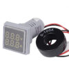 Sfd5402ab92854d0486b57c4784974e85r.jpg Mini Digital Voltmeter Ammeter 22mm Square AC 20-500V 0-100A Amp Volt Voltage Tester Meter Dual LED Indicator Pilot Lamp Light