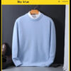 Sfda7d10076204422ae4a3849a946f8bdA.jpg Hot Sale Cashmere Men's Sweater O-Neck Knitted Jumpers Long Sleeve Male Pullover Soft Warm Woolen Fashion Clothing Big Size