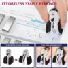 Sfde6edb6a9d94a2f9aee1e15b166fdddP.jpg Stapler Value Pack, 20 Sheet Capacity, Jam Free, includes Standard Stapler, 5000 Staples and Staple Remover(Random Color)