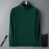 Sff0831b1d3074b9c9d1aee3a4d8cf66cB.jpg 100% Male Mink Cashmere Sweater Solid Color Turtleneck Thick Autumn And Winter Loose Large Size Turtleneck Wool Bottoming Shirt
