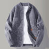 Sfff4d95ef37a499a9350d01c89c8497bZ.jpg Autumn Winter Knit Sweatercoat Men Stand Collar Loose Casual Knitted Cardigan Mens