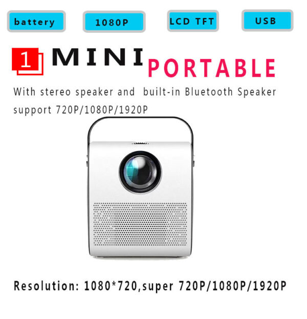 1080P HD Portable Projector 1080P HD Portable Projector