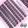 12 Rows of 150 Segmented Lashes in Clusters 12 Rows of 150 Segmented Lashes in Clusters
