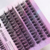 12 Rows of 150 Segmented Lashes in Clusters 12 Rows of 150 Segmented Lashes in Clusters