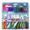132 Pcs Fishing Lures Set Mixed Minnow Hooks Fish Lure Kit in Box 132 Pcs Fishing Lures Set Mixed Minnow Hooks Fish Lure Kit in Box