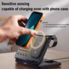 15W Wireless Chargers Stand 5 In1 LED Digital Alarm Clock Fast Charging 15W Wireless Chargers Stand 5 In1 LED Digital Alarm Clock Fast Charging