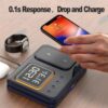 15W Wireless Chargers Stand 5 In1 LED Digital Alarm Clock Fast Charging 15W Wireless Chargers Stand 5 In1 LED Digital Alarm Clock Fast Charging