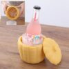 2-in-1 Pumpkin Ice Cube Maker Silicone Multi-functional Bucket Portable