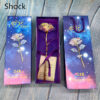 24K Luminous Color Gold Rose Flower Set 24K Luminous Color Gold Rose Flower Set