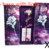 24K Luminous Color Gold Rose Flower Set 24K Luminous Color Gold Rose Flower Set