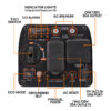 3.5KW Ultra Quiet Compact Portable Suitcase Inverter Generator