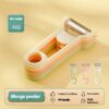 3 in 1 Cheese Grater Portable Handheld Stainless Steel Vegetable 3 in 1 Cheese Grater Portable Handheld Stainless Steel Vegetable