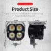 3-inch Work Light Motorcycle Strong External Lens Electric Car Front 3-inch Work Light Motorcycle Strong External Lens Electric Car Front
