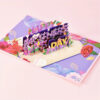 3D Popup Flower Bouquet Cards Gifts Anniversary Mom Floral Wife 3D Popup Flower Bouquet Cards Gifts Anniversary Mom Floral Wife