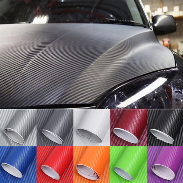 3D Stereo Carbon Fiber Stickers Car Body Interior and Exterior 3D Stereo Carbon Fiber Stickers Car Body Interior and Exterior