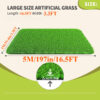3ft X 16ft High Quality Artificial Turf Mat with Drainage Holes No 3ft X 16ft High Quality Artificial Turf Mat with Drainage Holes No