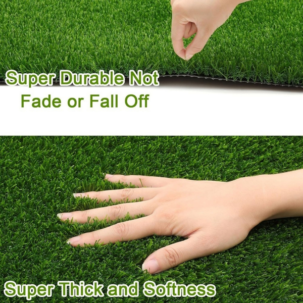 3ft X 16ft High Quality Artificial Turf Mat with Drainage Holes No