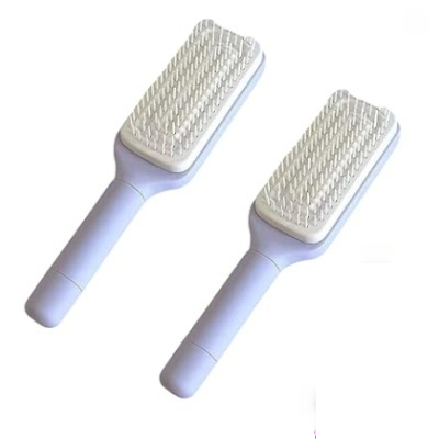 4 in 1 Self Cleaning Hair Brush Self-cleaning Anti-static Massage Comb