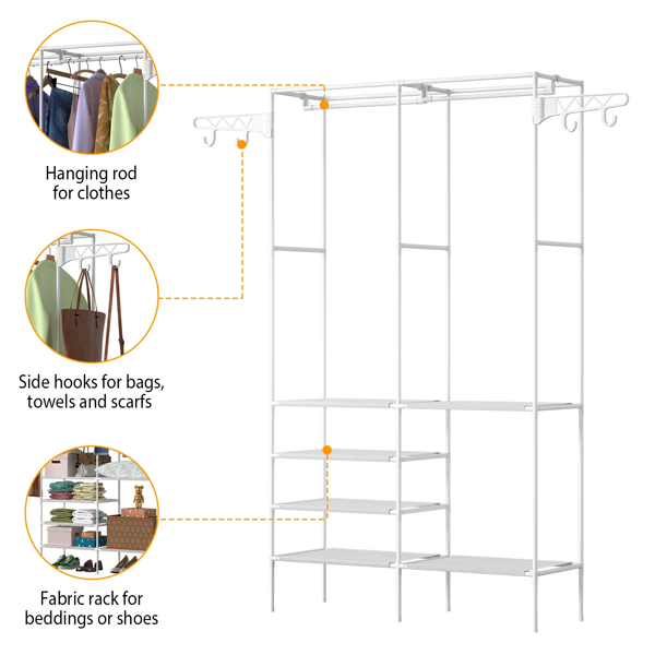 4-layer Shelf Closet Organizer Not Available for Weekend Shipments