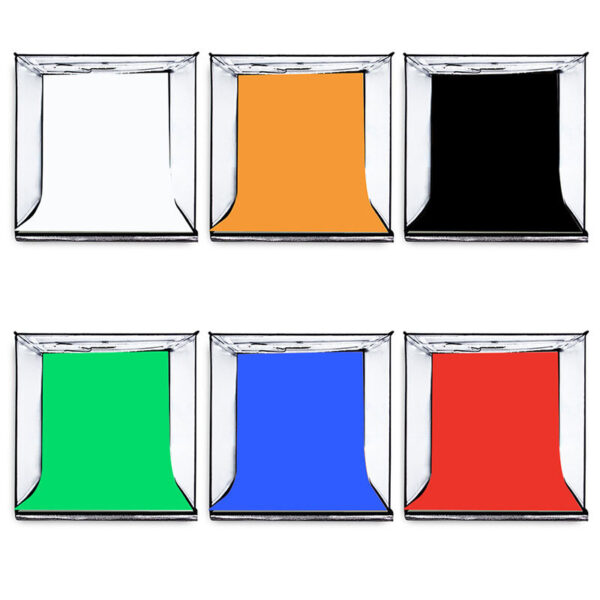 40CM Folding Studio LED Highlighting Dimming Photo Soft Light Box 40CM Folding Studio LED Highlighting Dimming Photo Soft Light Box