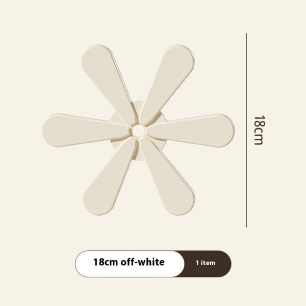 4pcs Silicone Mat Dishes Insulation Pad Tree Shape Trivet Set Coaster