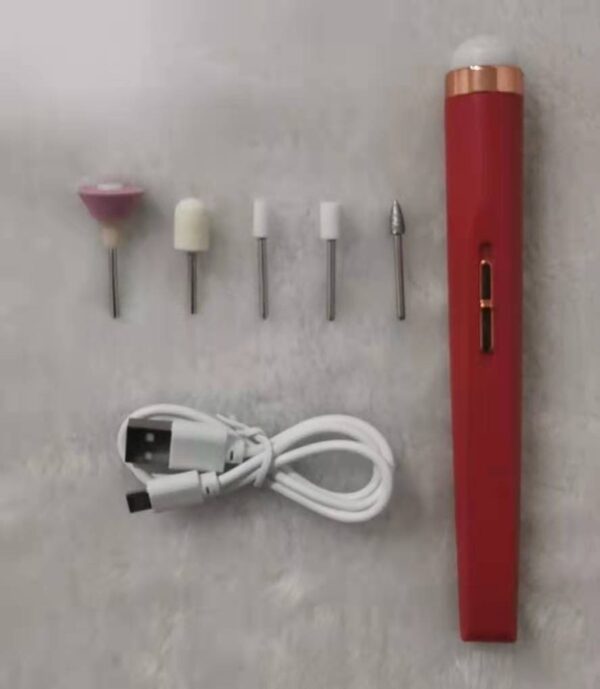 5in1 Manicure Machine Set Electric Nail Drill Polisher Cordless USB 5in1 Manicure Machine Set Electric Nail Drill Polisher Cordless USB