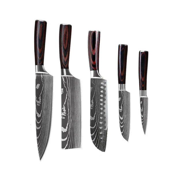 6 Piece Set 8 10 Knife Chef's Kitchen Cooking