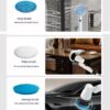 7-in-1 Wireless Cleaning Brush Long Handle Retractable Bathroom Toilet 7-in-1 Wireless Cleaning Brush Long Handle Retractable Bathroom Toilet