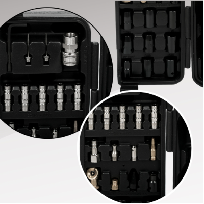 71 Piece Air Tool and Accessories Kit Impact Wrench Ratchet Die Grinder