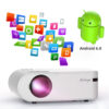 720p Portable Smart Projector P62 Supports Home Office HD